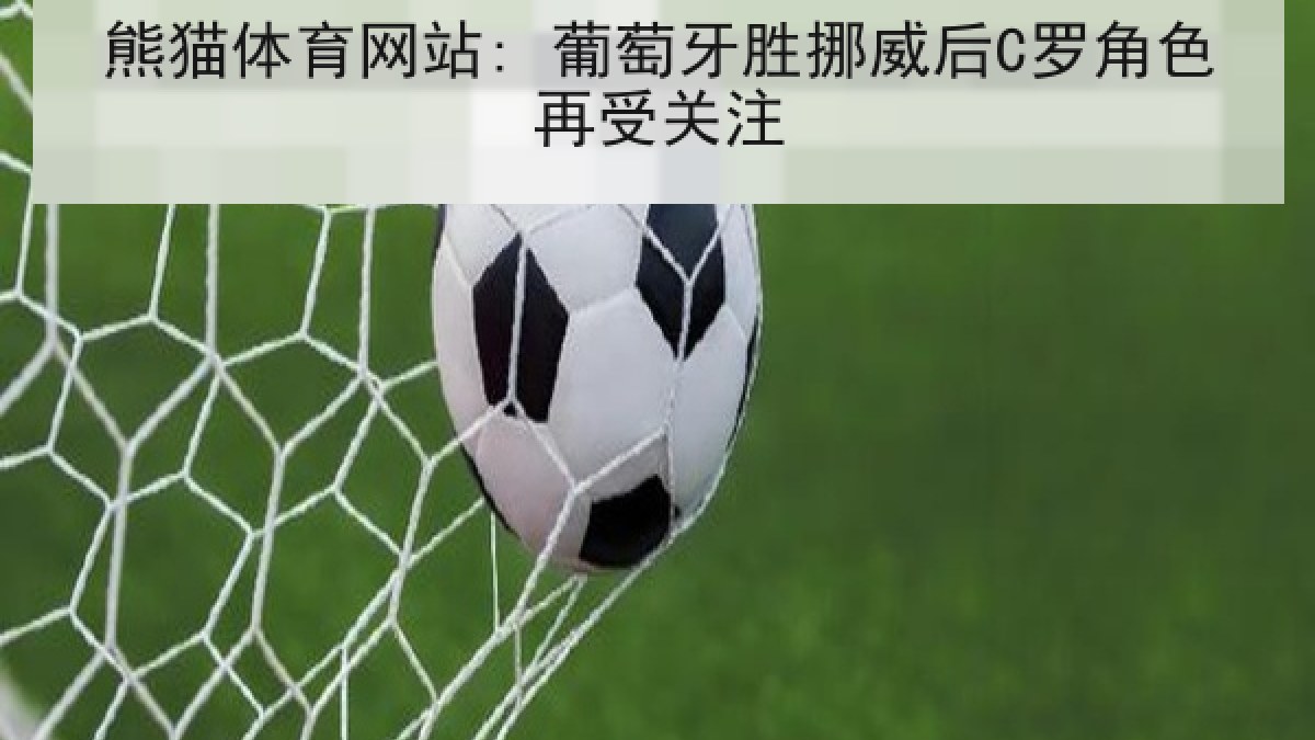 熊猫体育网站: 葡萄牙胜挪威后C罗角色再受关注